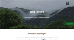 Desktop Screenshot of camptemgarh.com